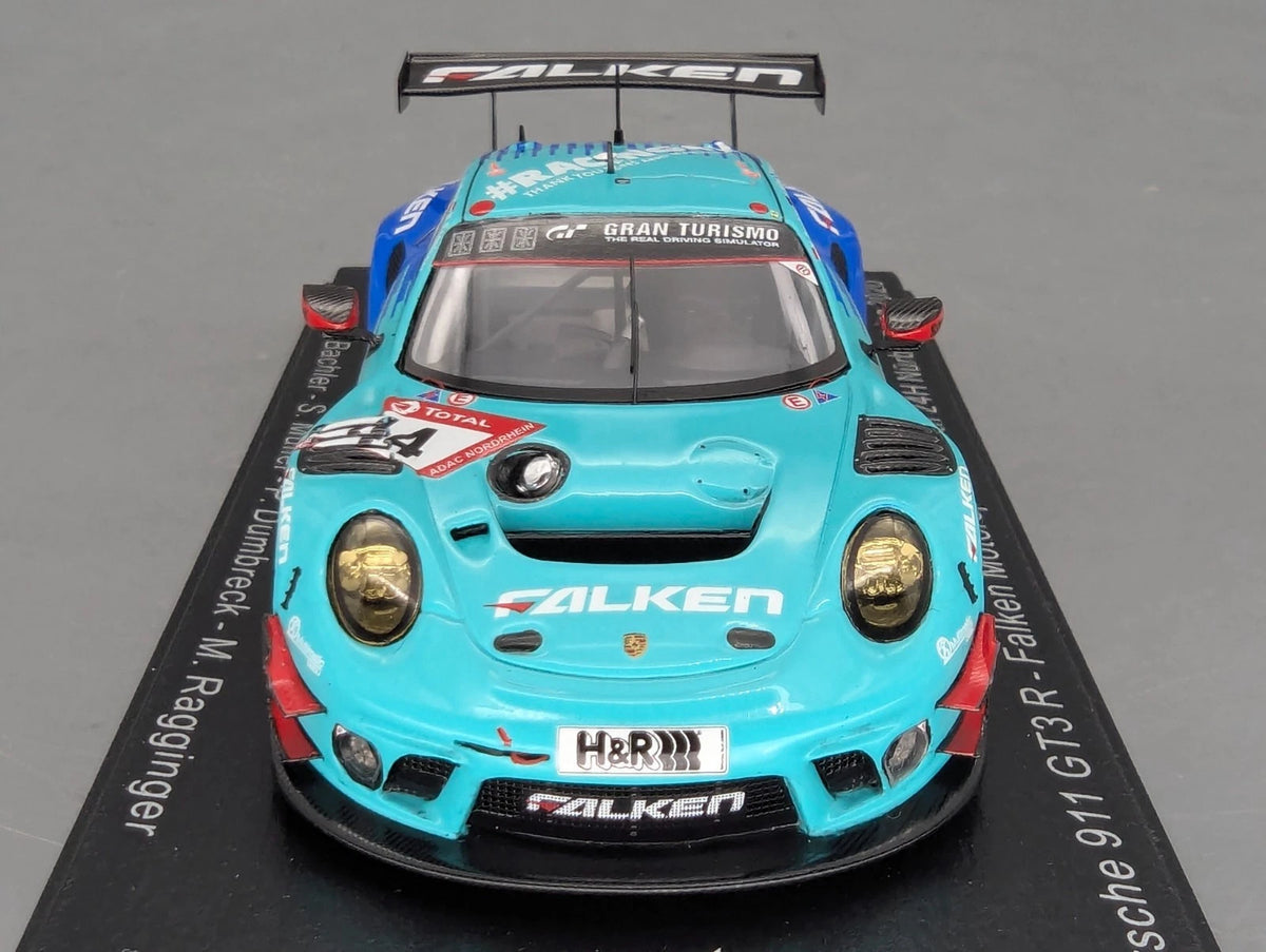 Modellautos 1:43 Spark SG689 Porsche 911 GT3 R 24h Nürburgring 2020 #44 mit OVP