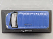 Modellautos 1:43 Minichamps Opel Vivaro Blau mit Dealer OVP