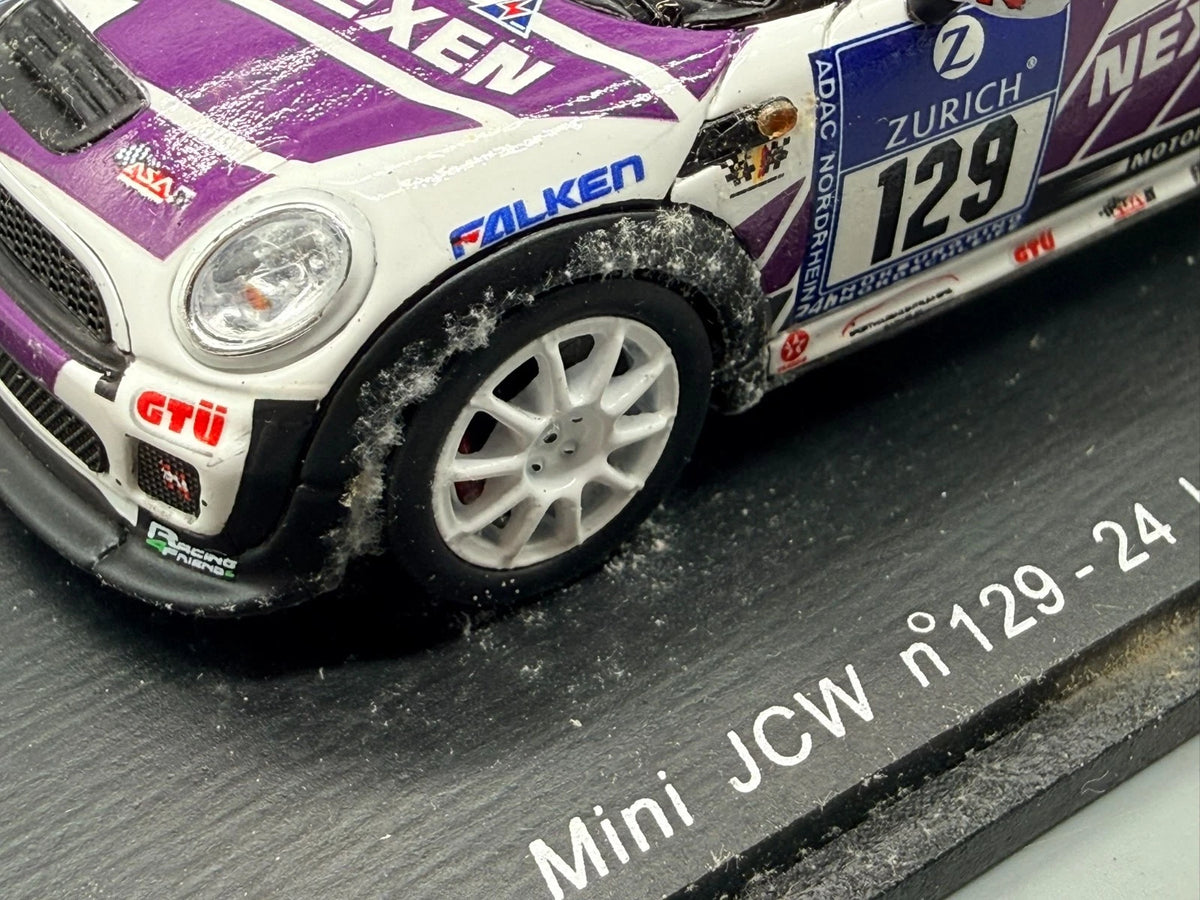Modellautos 1:43 Spark Mini JCW #129 24h Nürburgring 2013 + OVP