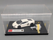 Eidolon Make Up 1:43 Lamborghini Aventador LP700-4 2011 Engine Set Matt Weiß OVP