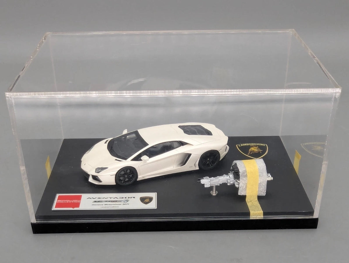 Eidolon Make Up 1:43 Lamborghini Aventador LP700-4 2011 Engine Set Matt Weiß OVP