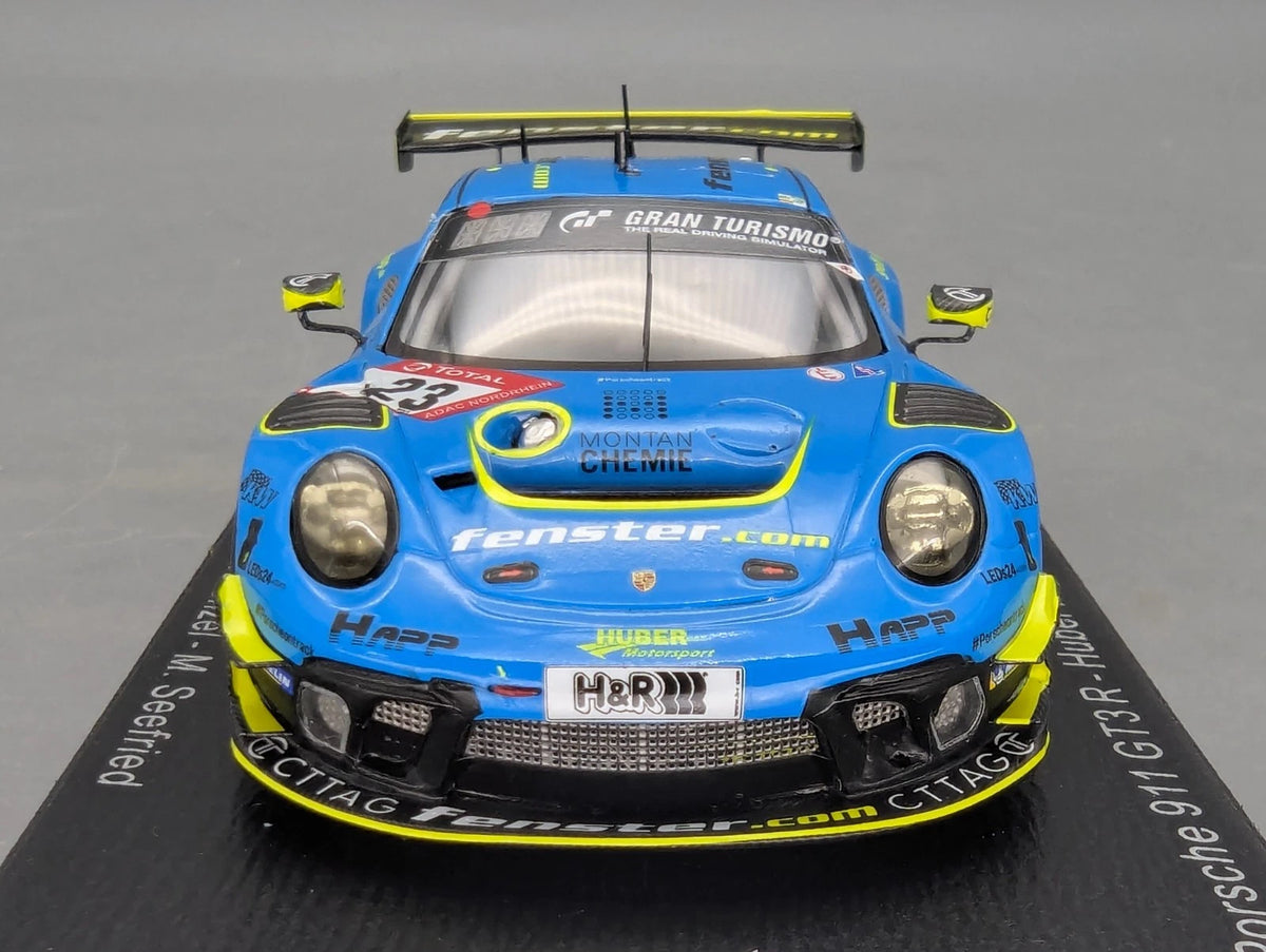 Modellautos 1:43 Spark SG757 Porsche 911 GT3 R 24h Nürburgring 2021  #23 OVP