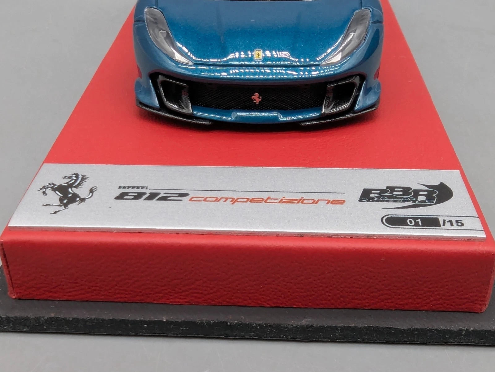 Modellautos 1:43 BBR Concept43 Ferrari 812 Competizione Blu Capri Ltd 01/15 OVP
