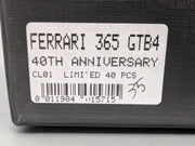 Modellautos 1:43 BBR Ferrari 365 GTB4 40th Anniversary Ltd 35/40 OVP