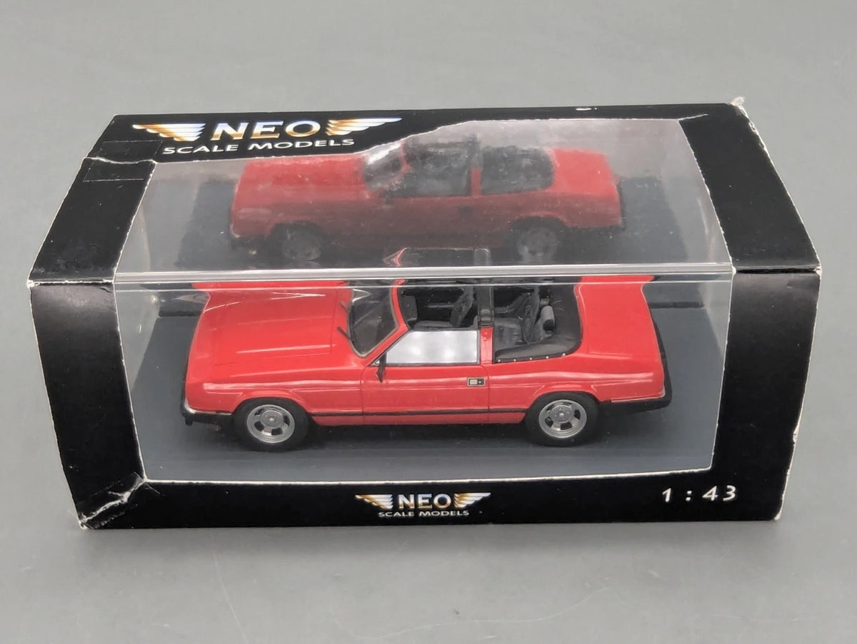 Modellautos 1:43 Neo Scale Models 43750 Reliant Scimitar GTC Rot mit OVP