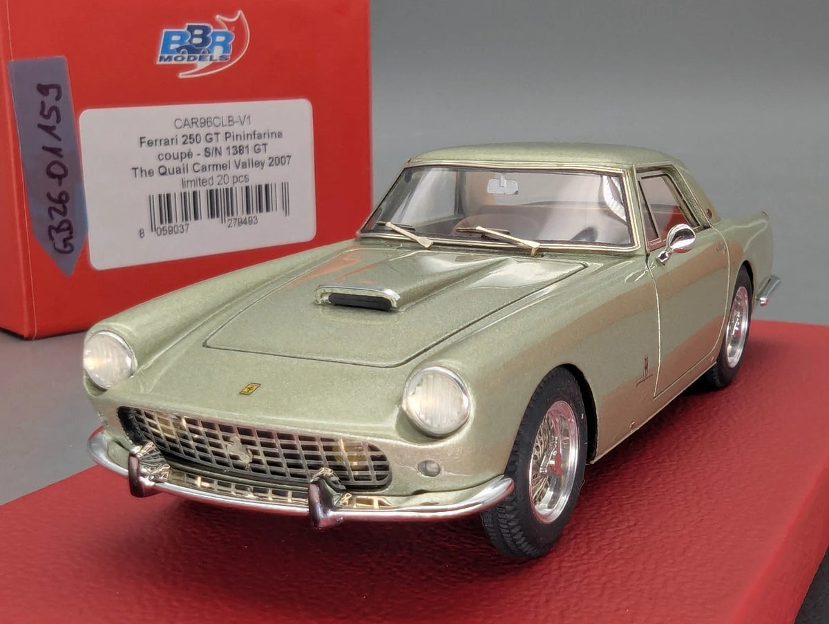 Modellautos 1:43 BBR Ferrari 250 GT Pininfarina Coupe Version 2007 18/20 OVP