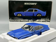 Modellautos 1:18 Minichamps Ford Capri RS 3100 1974 Blau mit OVP