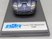 Modellautos 1:43 BBR Ferrari 550 Maranello 1996 Blau Met. mit Vitrine + OVP