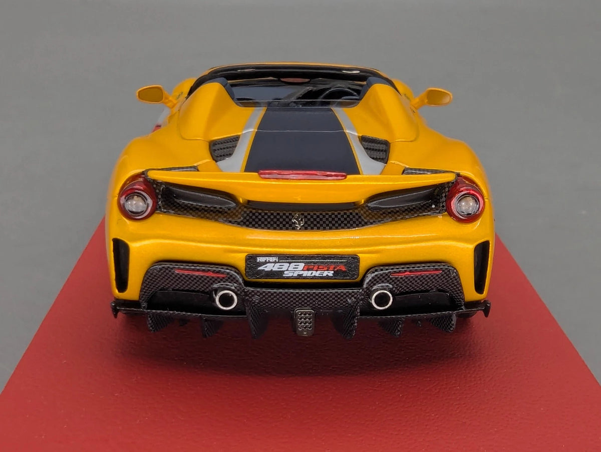 Modellautos 1:43 BBR Concept43 Ferrari 488 Pista Spider RHD Giallo Ltd 01/20 OVP