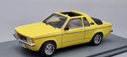 Modellautos 1:43 Neo Scale Models Opel Kadett Aero gelb Ltd 1/300 Vitrine