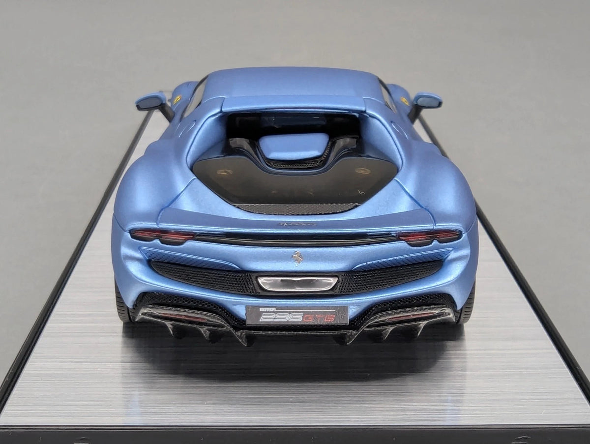 Modellautos 1:43 BBR Concept43 Ferrari 296 GTB Azzurro C. Matt Ltd 09/20 mit OVP