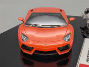 Eidolon Make Up 1:43 Lamborghini Aventador LP700-4 2011 Engine Set Arancio OVP