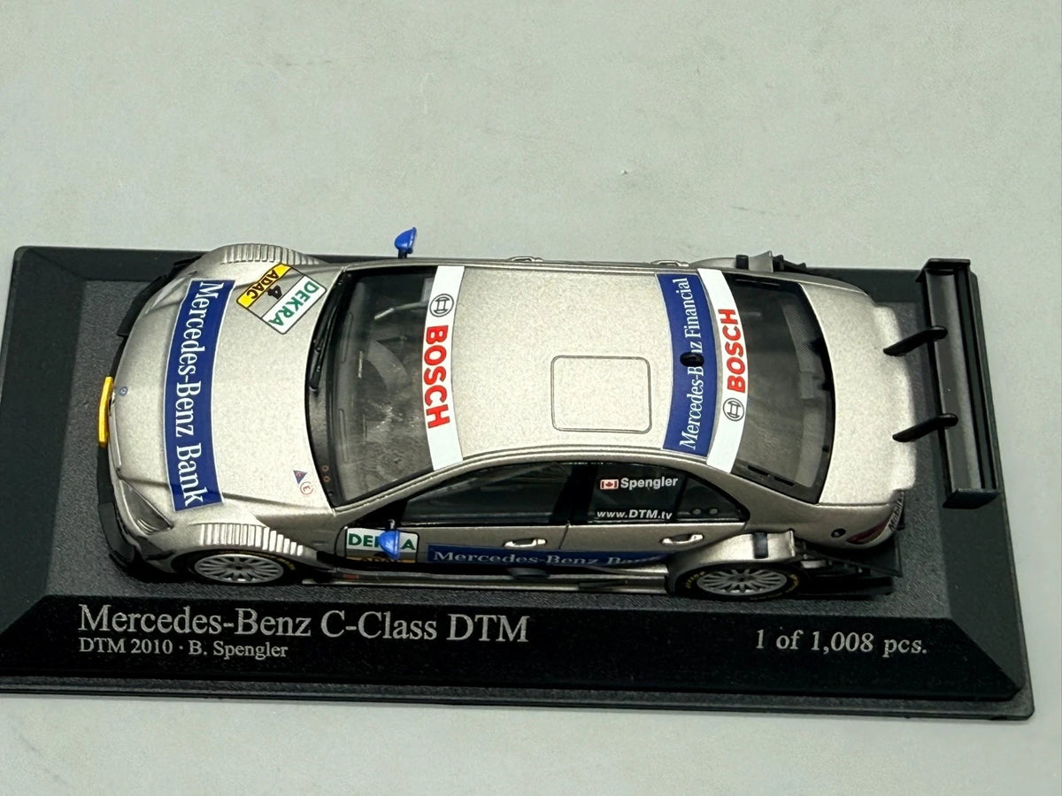 Modellautos 1:43 Minichamps Mercedes-Benz C-Klasse AMG DTM 2010 #4 mit OVP