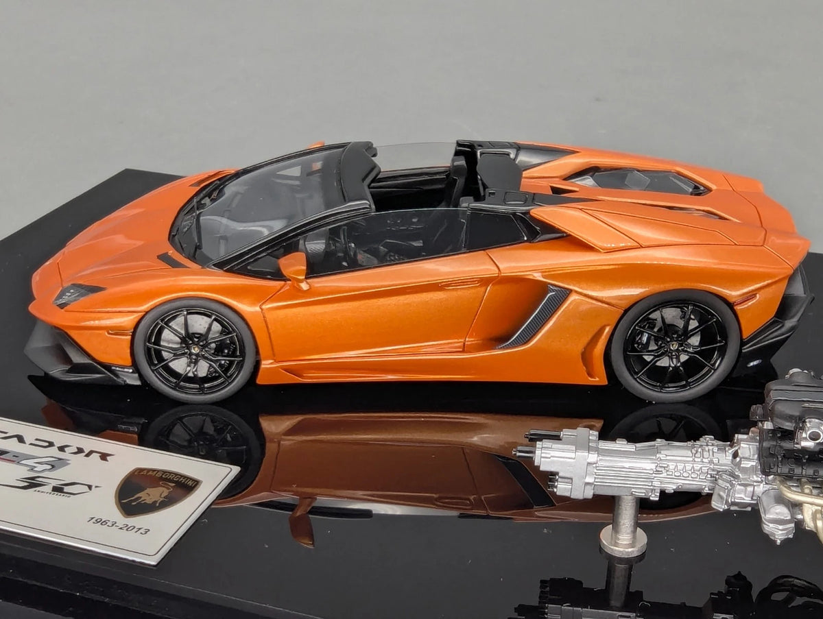 Eidolon Make Up 1:43 Lamborghini Aventador LP720-4 2013 Roadster Engine Set OVP