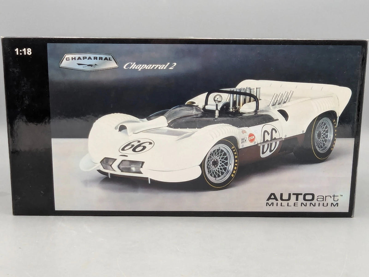 Modellautos 1:18 AUTOart Millenium 86496 Chaparral 2 Sport Race 1965 #66 mit OVP