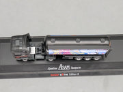 Lkw Modell 1:87 Herpa Edition 8 Scania Silo Sattelzug ASAM Transporte Vitrine