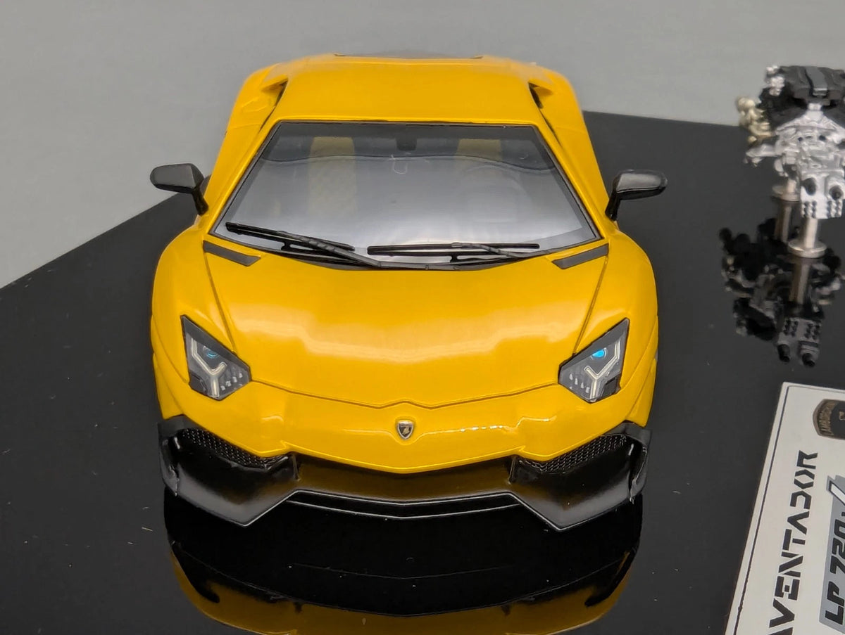 Eidolon Make Up 1:43 Lamborghini Aventador LP720-4 50. Annivers. Engine Set OVP