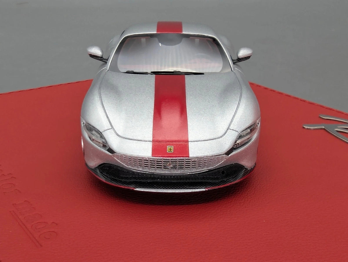 Modellautos 1:43 BBR Ferrari Roma Silver Sanus Matt Ltd. 42/60 mit OVP