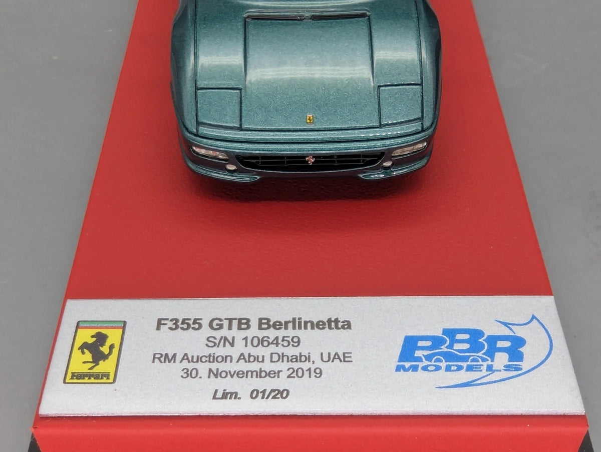 Modellautos 1:43 BBR Concept43 Ferrari 355 GTB Berlinetta 01/20 in OVP