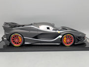 Modellautos 1:12 BBR Ferrari FXX-K EVO Matt Black Ltd 01/01 Vitrine OVP