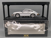 Modellautos 1:18 KK-Scale Porsche 911 Carrera Coupe 3.0 1977 Silber mit OVP