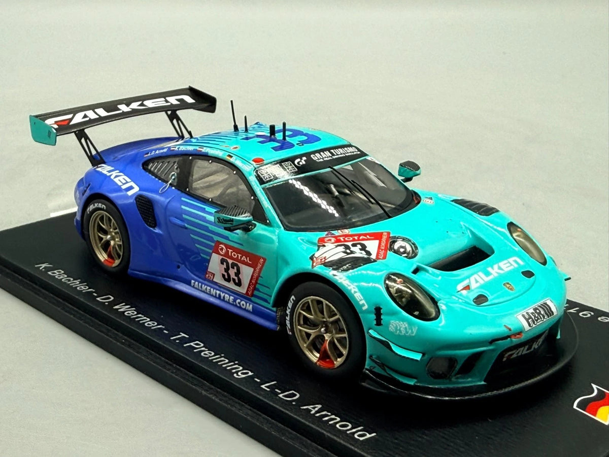 Modellautos 1:43 Spark Porsche 911 GT3 R - Nürburgring 2021 #33 mit OVP