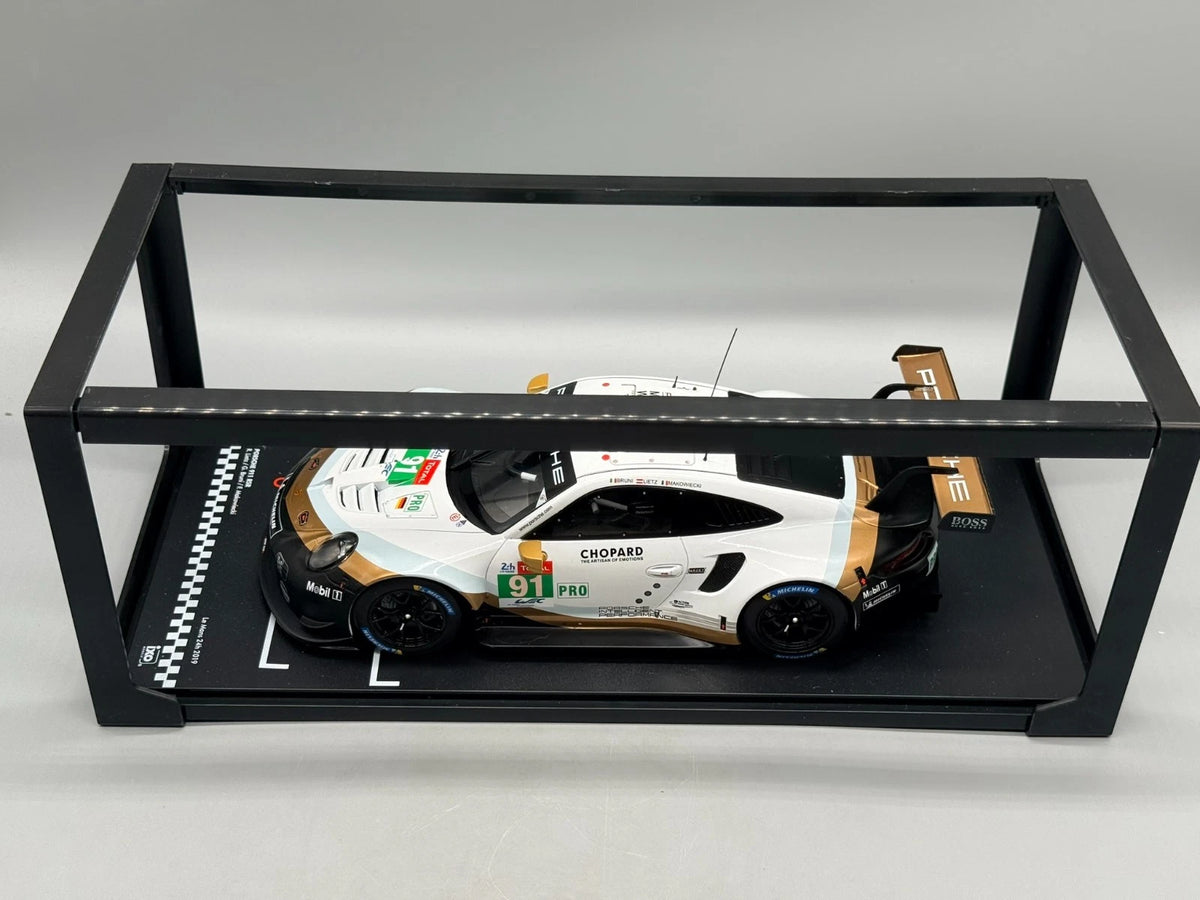 Modellautos 1:18 Ixo Porsche 911 RSR Le Mans 24h 2019 #91 mit OVP