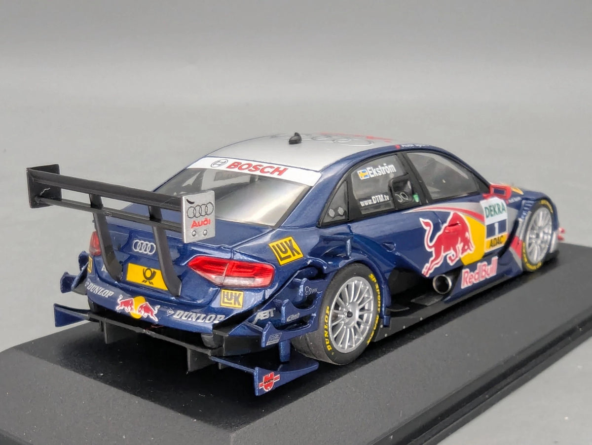 Modellautos 1:43 Minichamps Red Bull Audi A4 DTM 2008 #1 Ekström  mit Dealer OVP