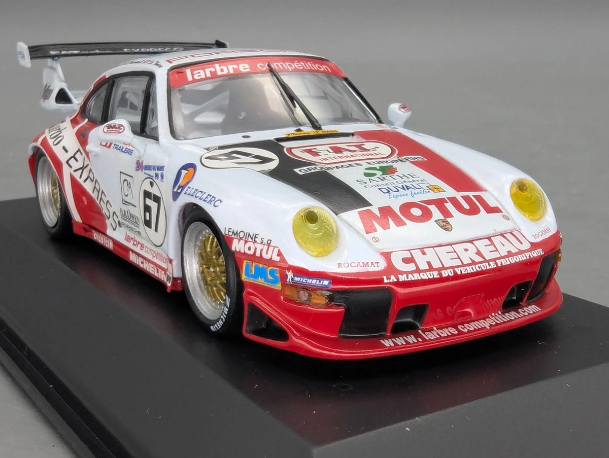 Modellautos 1:43 Minichamps Porsche 911 GT2 EVO 24h Le Mans 1999 #67 mit OVP