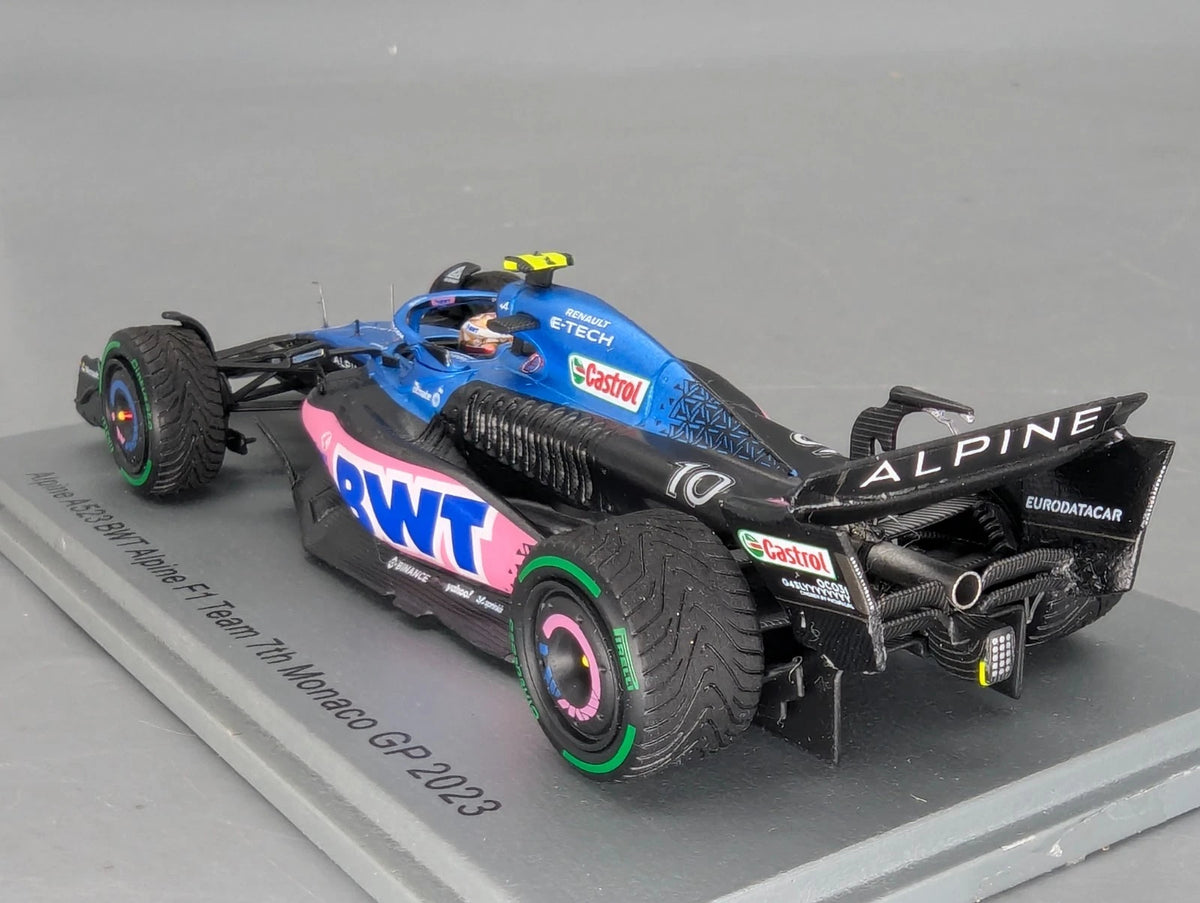 Modellautos 1:43 Spark S8565 Alpine A523 BWT Monaco GP 2023 #10 P. Gasly mit OVP