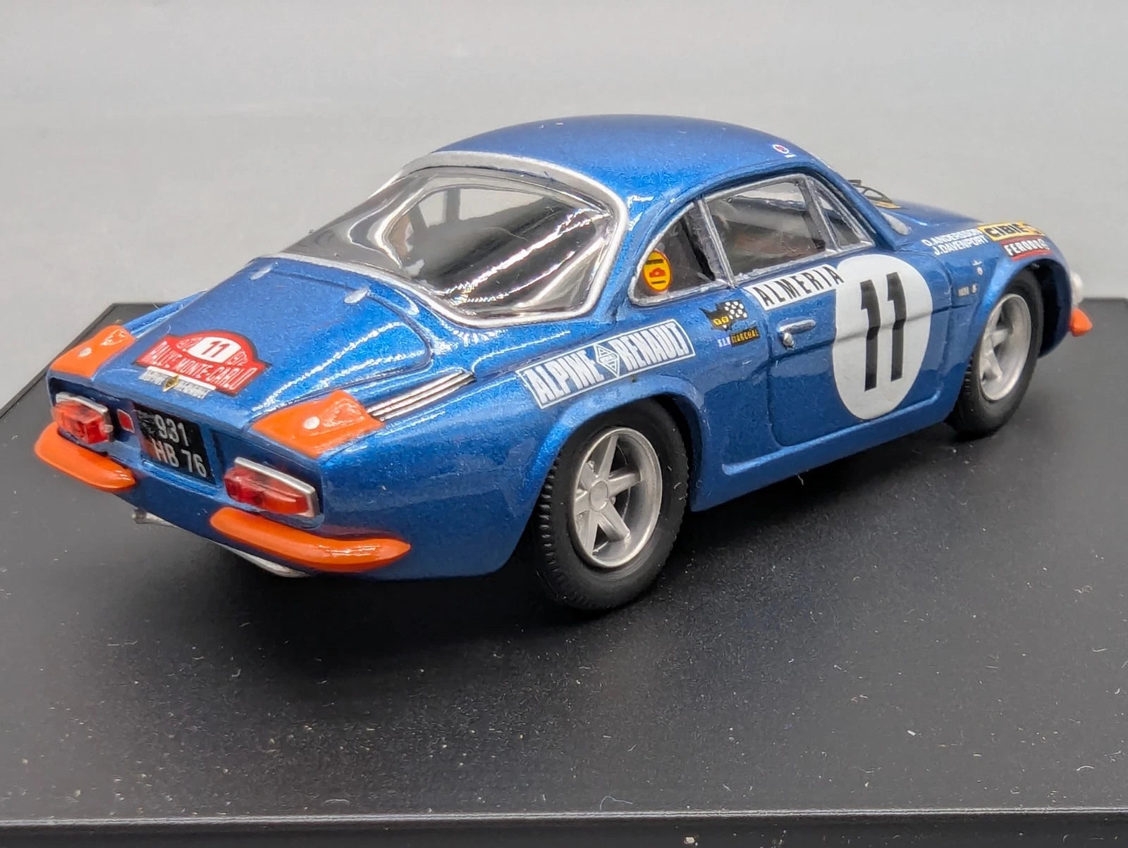 Modellautos 1:43 Trofeu Alpine Renault A110 Rallye Monte Carlo 1972  #11 OVP