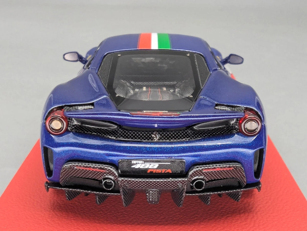 Modellautos 1:43 BBR Concept43 Ferrari 488 Pista RHD Blu TdF Ltd 01/20 OVP