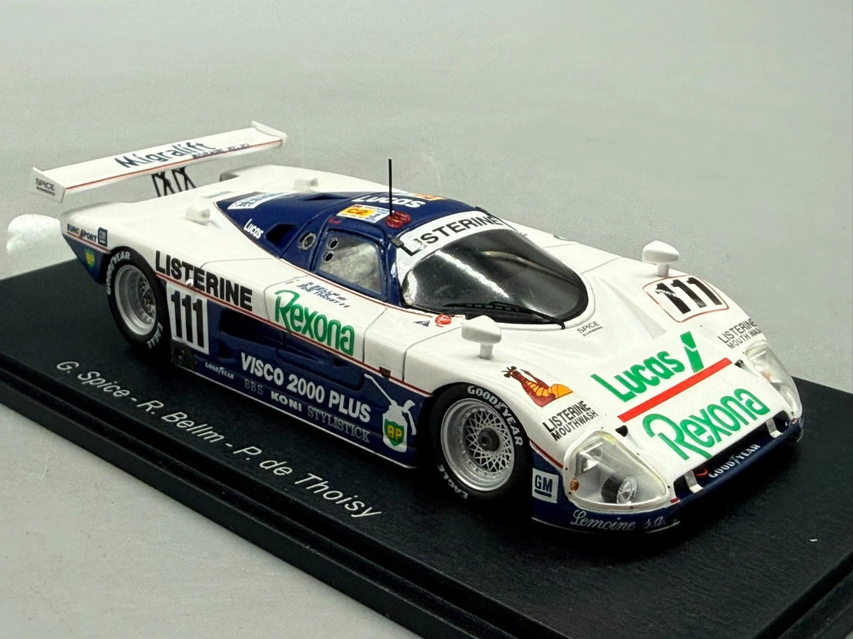 Modellautos 1:43 Spark Spice SE 88C - 24h Le Mans 1988 #111 + OVP