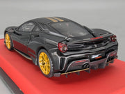 Modellautos 1:43 BBR Concept43 Ferrari 488 Pista RHD 2019 Nero St. Ltd 18/20 OVP