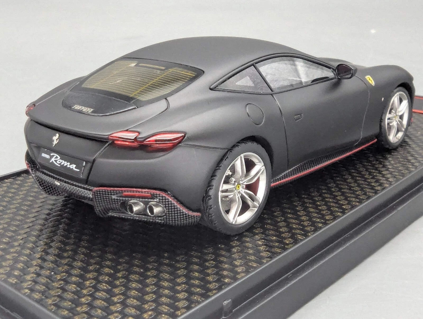 Modellautos 1:43 BBR Concept43 Ferrari Roma Matt Black 22/48 mit OVP