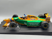Modellautos 1:18 Minichamps Benetton-Ford B192 4th Place GP Monaco 1992 + OVP