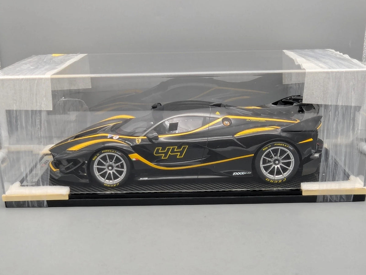 Modellautos 1:12 BBR Ferrari FXX-K EVO Nero Stellato Car #44 Ltd 07/10 OVP