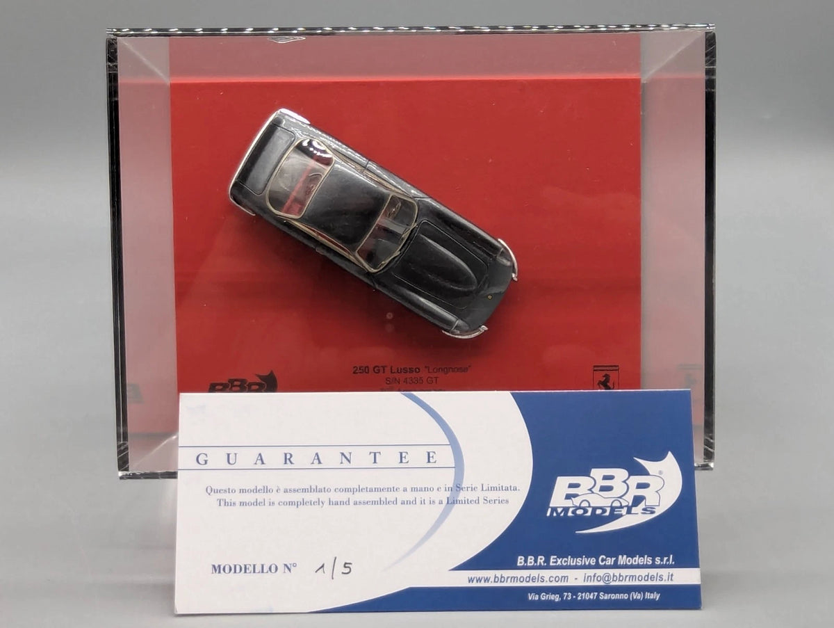 Modellautos 1:43 BBR Ferrari 250 GT Lusso Long Nose Ltd 01/05 Ungeöffnet in OVP