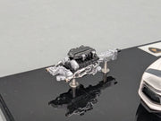 Eidolon Make Up 1:43 Lamborghini Aventador LP760-2 Engine Set Oakley Weiß OVP