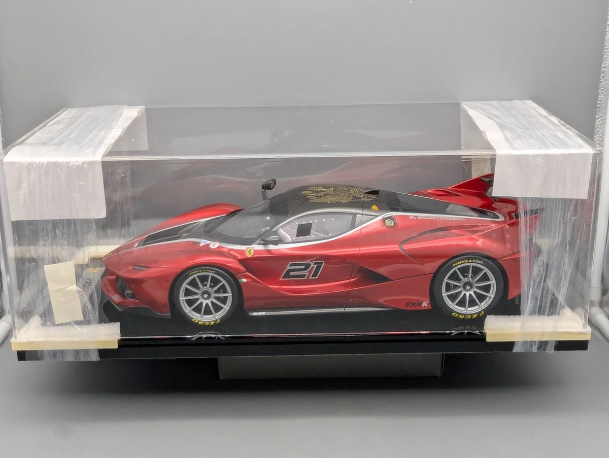 Modellautos 1:12 BBR Ferrari FXX-K 2014 Car #21 Rosso Fuoco Ltd 03/10 OVP