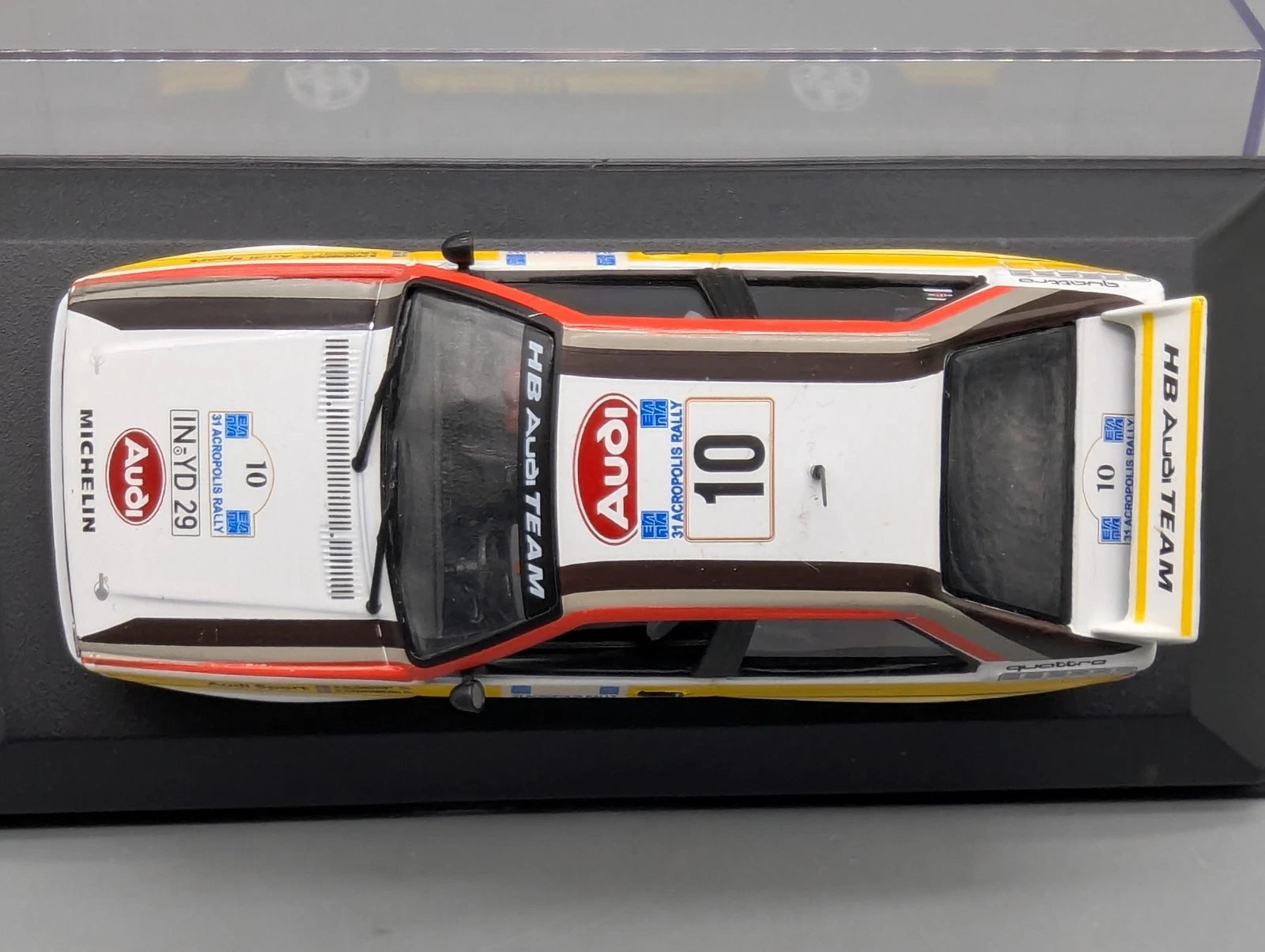 Modellautos 1:43 Minichamps Audi Quattro 31. Acropolis Rally 1984 #10 mit OVP