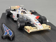Modellautos 1:43 Hot Wheels Racing Stewart Ford sf3 #16 R. Barichello mit OVP