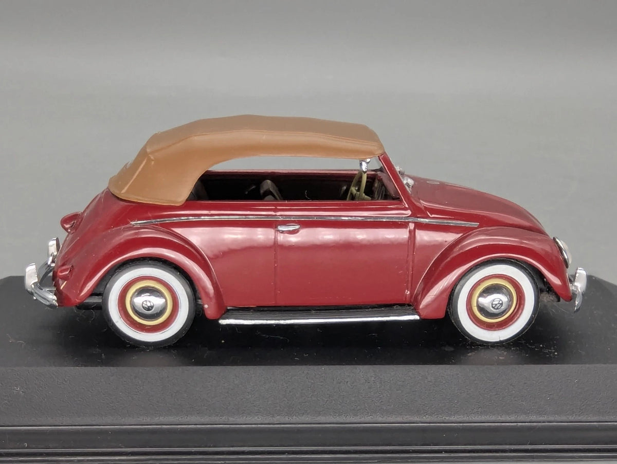 Modellautos 1:43 Minichamps Volkswagen VW Käfer Cabriolet Softtop 1200 1951 OVP