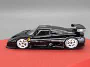 Modellautos 1:43 BBR Ferrari F50 Gloss Black Ltd 15/20 Medium Base Vitrine OVP