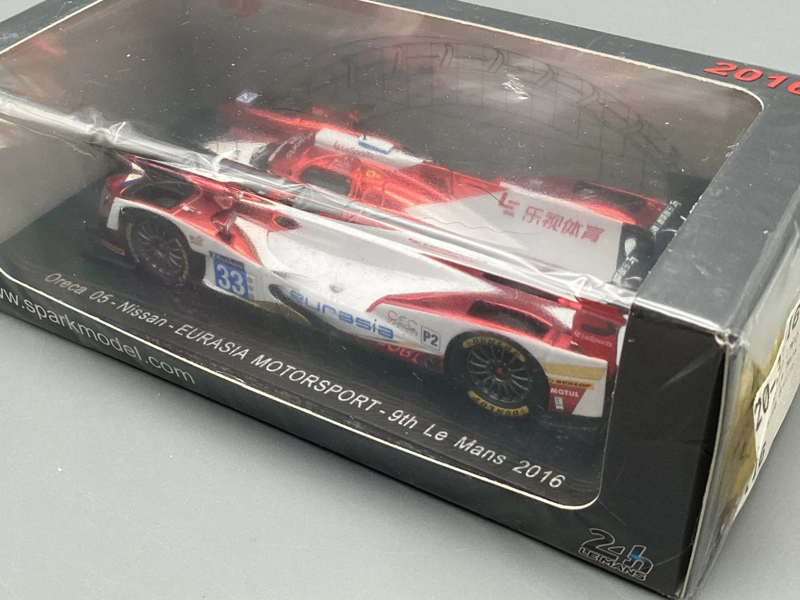 Modellautos 1:43 Spark Oreca 05 Nissan Eurasia LM 2016 #33 OVP ungeöffnet