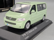 Modellautos 1:43 Minichamps Volkswagen VW T5 Multivan 2003 Lintgrün OVP