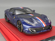 Modellautos 1:43 BBR Deluxe Calsito Ferrari 812 Competizione Blue Ltd 02/30 OVP