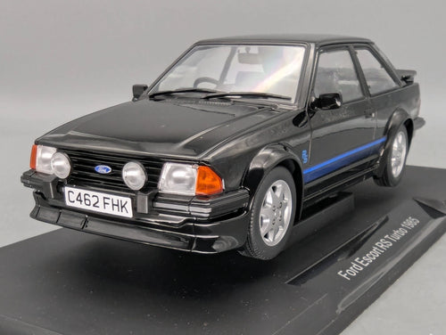 Modellautos 1:18 MCG Modelcar Group 18420 Ford Escort RS Turbo 1985 Black OVP