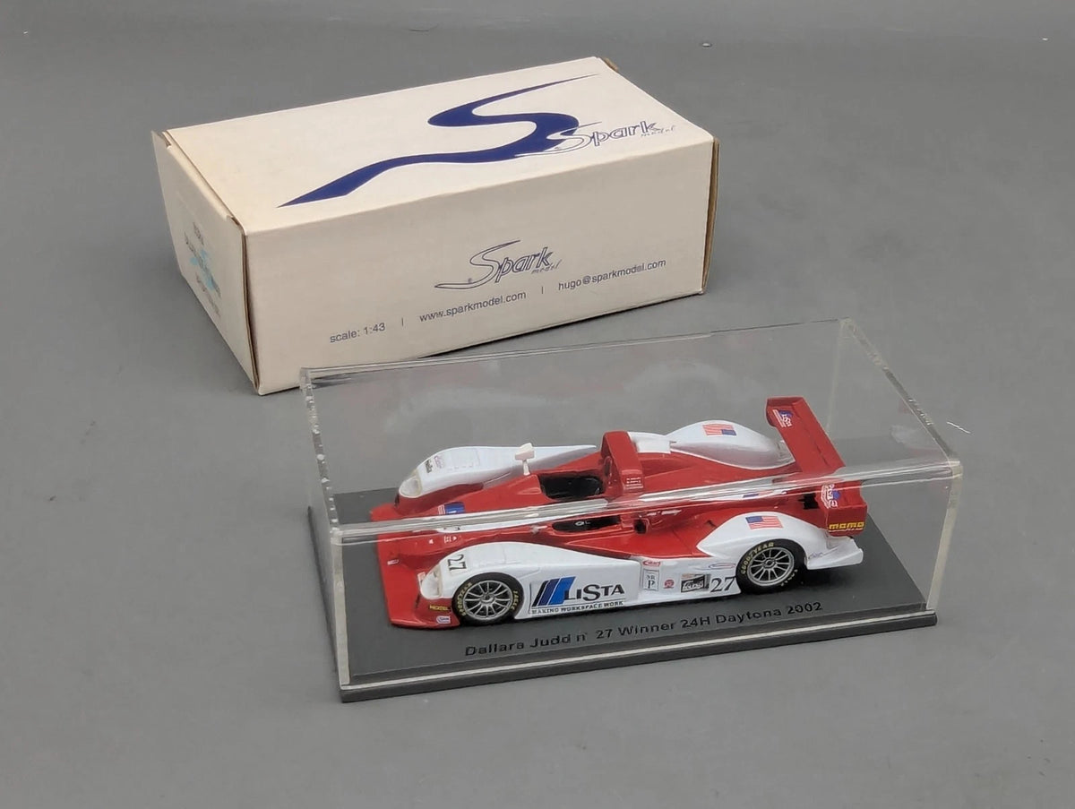 Modellautos 1:43 Spark Dallara Judd WINNER 24h Daytona 2002 #27 mit OVP