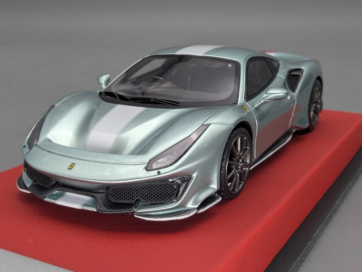 Modellautos 1:43 BBR Concept43 Ferrari 488 Pista RHD 2019 Verde France 17/20 OVP